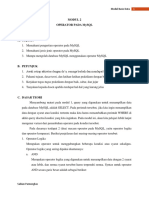 Modul SQL 2