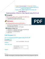 Expt 01 DSP Lab