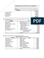 Vertical Financial Statement