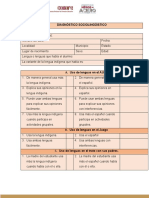 Diagnostico Sociolinguistico