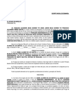 Financiera VS Daniel Alvarez de Los Santos $3000 Legal% A La Vista