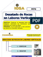 Desatado de Rocas en Labores Verticales