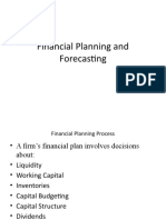 Financial Planning and Forecasting New