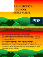 Unit II Historical School Henry Maine 20221129131510