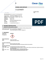 MSDS Pembersih Lantai