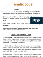 Genetic Code 12