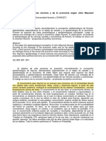 Crespo Ricardo F-La Epistemologia de Las Ciencias y de La Economia Segun John Maynard Keynes