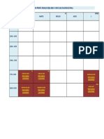 Horario Profr. Rogelio 2022-2023 6 HRS Clase en Total