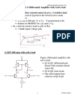 Chapter 11 Part 3 Differential Amplifier With Active Load