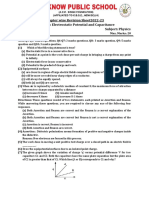 XII Revision Sheet 7 Physics