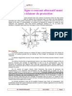 Isolateur de Ligne À Courant Alternatif Muni Dun Éclateur de Protection