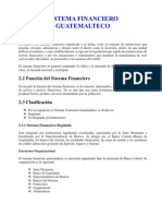 SISTEMA FINANCIERO Guatemala