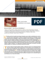 Economie Tissulaire en Micro Chirurgie Endodontique: Tissue Conservation in Endodontic Microsurgery