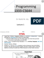 Lec1 Web Programming