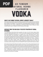 3 - Factsheet Ad Fundum Vodka