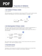 Preparation of Aldehydes and Ketones