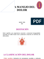 Manejo Del Dolor 2022