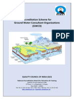 Accreditation Scheme For Ground Water Consultant Organizations (GWCO)