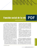 Texto 5 CAPOCASALE Y PEREZ GOMES Las Funciones Sociales de La Educación y La Escuela