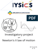 Physics Investigatory Project