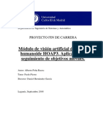 Modulo de Vision Artificial Del Robot Humanoide HOAP3 Aplicacion Al Seguimiento de Objetivos Moviles