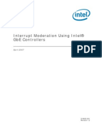 Interrupt Moderation Using Intel® Gbe Controllers: April 2007