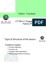 Python 05 Functions