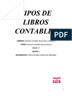 Tipos de Libros Contables