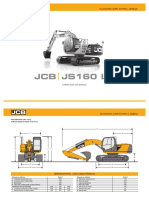 2013 Escavadeira Hidraulica JCB JS160LC