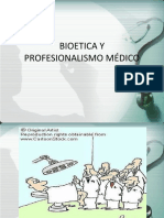 Bioetica y Profesionalismo Médico