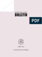 RBI Bulletin - Apr 2022