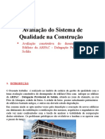 Avaliação Do Sistema de Qualidade Na Construção - Cópia