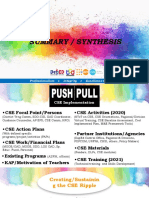 3-CSE Conference - Summary - Synthesis