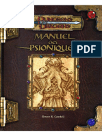 (D&D) (FR) (3.0) Manuel Des Psioniques