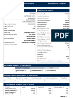 Statement of Account For 4020cdiv599236: Bajaj Finance Limited