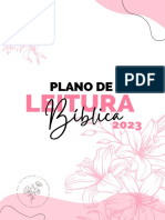 Plano de Leitura Cronológica 2023