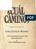 Cuál Camino - Luisa Jeter de Walker