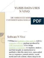 Data Analysis by N Vivo