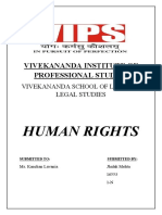 Human Rights-Research Paper