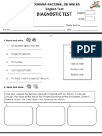 5° Examen Diagnóstico