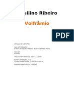 Ribeiro, Aquilino - Volfrâmio