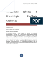 Terapêutica Aplicada À Odontologia Profilaxia Antibiótica