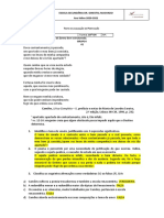 10gh - Teste - 02.06 - Correção - Farsa e Rimas