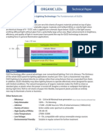 Organic Leds: Technical Paper