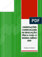 Produto Orientações Curriculares de Educação Fìsica para o Ensino Médio IFSP