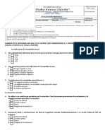 Examen Remedial de Ciencias Naturales