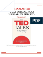 30 Enseñanzas Del Libro Charlas TED