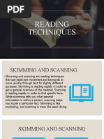 Reading Techniques