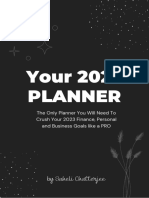 2023 Goal Planner by Saheli