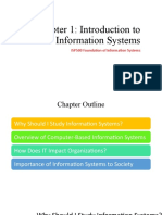 ISP500 Topic 1 Introduction To Information Systems - Ch1